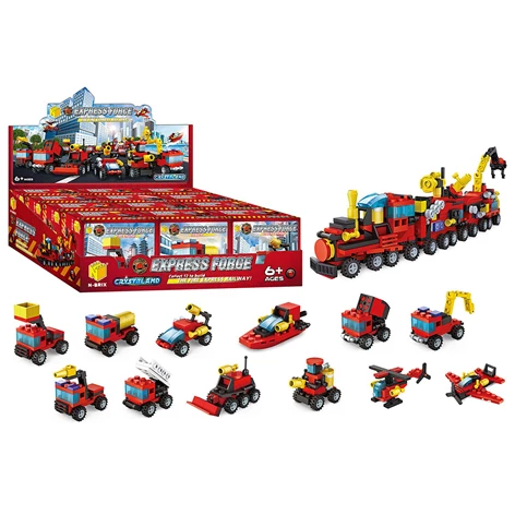 3850223316016-31-601000-Crystaland - Gasilci mini set