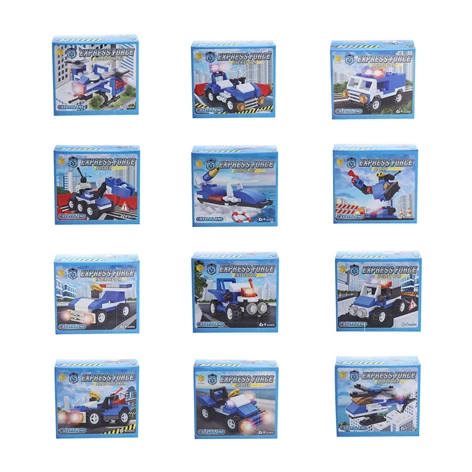 3850223316023-31-602000-Crystaland - Policija mini set