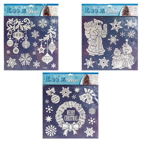 3850223405123-40-512000-Nalepka božična za steklo,2 vr