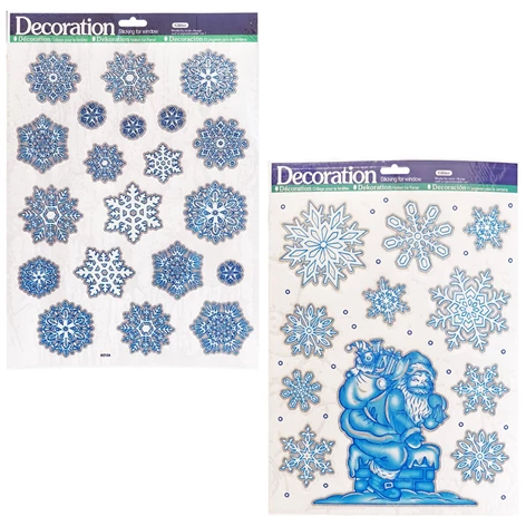 3850223405130-40-513000-Nalepka božična za steklo,2 vr