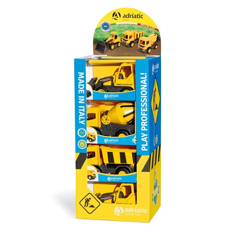 8002936600103-46-601000-Gradbena vozila 40-45cm 3 sort