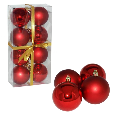 3850223513132-51-313000-Kroglice rdeče, 7cm, 8 kos