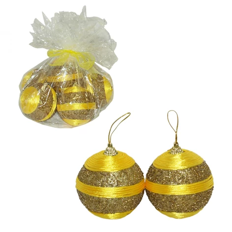 3850223514122-51-412000-Kroglice zlate 8cm,6kosov, zr