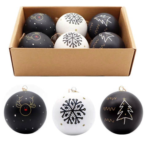 3850223515525-51-552000-Kroglice 7,5cm 6/1 črne,bele