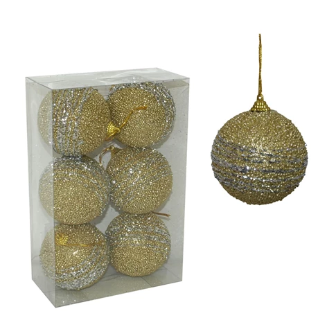 3850223518229-51-822000-8 cm Kroglice 6 kos,