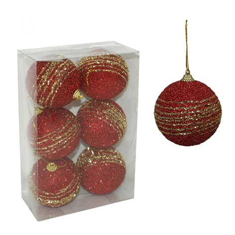 3850223518236-51-823000-8 cm Kroglice 6 kos,