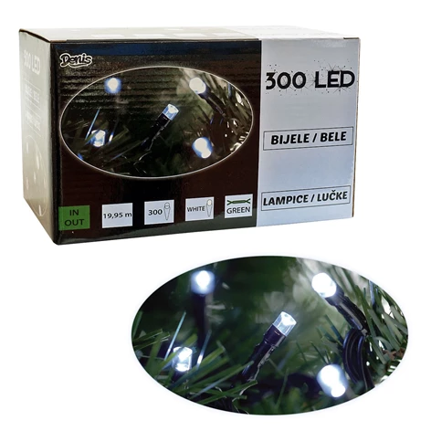 3850223521274-52-127000-300L Lučke, LED, bele,z 8 fun
