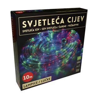 3850223522318 / 52-231000 / Svetlobva vrv, 10m, večbarvna