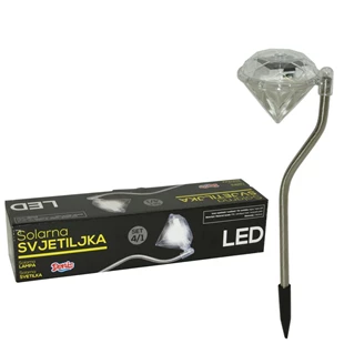 3850223808221 / 80-822000 / Svetilka solarna, bela led, 4