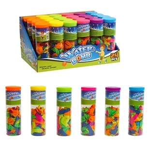 3850223188156 / 18-815000 / Vodni baloni v tubi 80 kom MIX