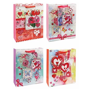 3850223366257 / 36-625000 / Darilna 3D vrečka 32x26x10, 4s