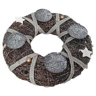 3850223411087 / 41-108000 / Venček adventni, 30cm