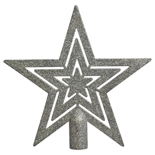 3850223516119 / 51-611000 / Zvezda za jelko srebrna 18cm