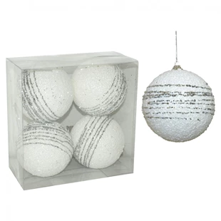 3850223518397 / 51-839000 / 10 cm Kroglice 4 kos,