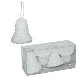 3850223518496 / 51-849000 / Zvon beli 7cm 4/1