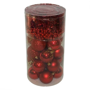 3850223519431 / 51-943000 / Set okraskov rdeč