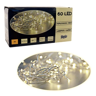 3850223521038 / 52-103000 / Lučke, 60 LED, bele,bat.