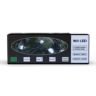 3850223521212 / 52-121000 / Lučke 160, LED, bele,z 8 fun