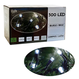3850223521274 / 52-127000 / 300L Lučke, LED, bele,z 8 fun