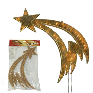 3850223524916 / 52-491000 / Zvezdni utrinek, 35 lučk, bel