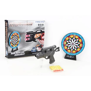 3850223625088 / 62-508000 / Pištola in tarča set zvok/lučk